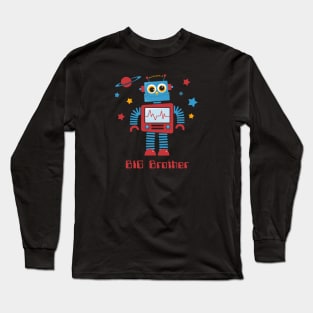 Robot Big Brother Long Sleeve T-Shirt